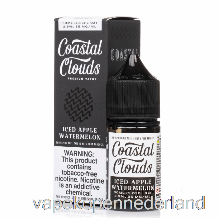 Elektronische Sigaret Vape Ijsappel Watermeloen - Kustzouten - 30ml 50mg